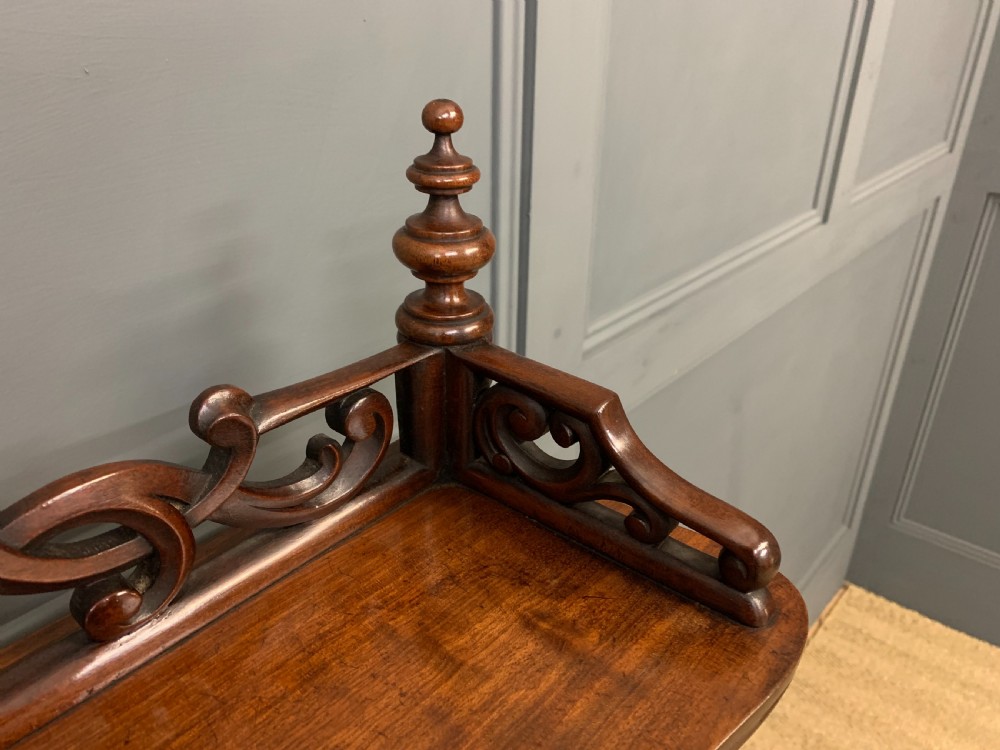 19th Century Plum Pudding Mahogany Bonheur Du Jour View IX