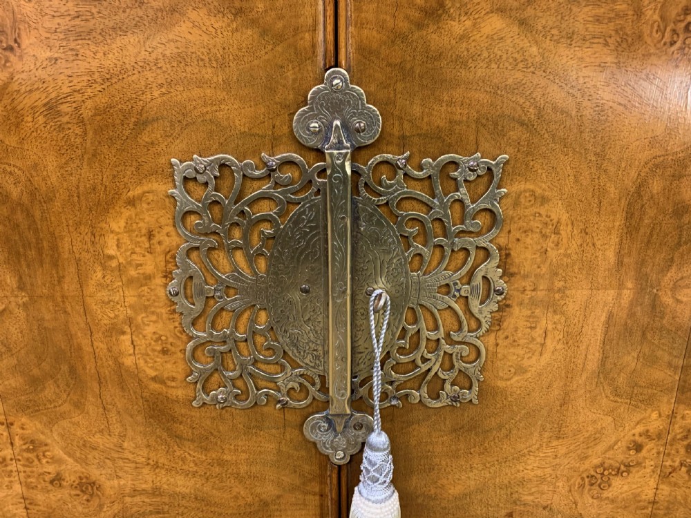 Burr Walnut Cocktail Cabinet View III