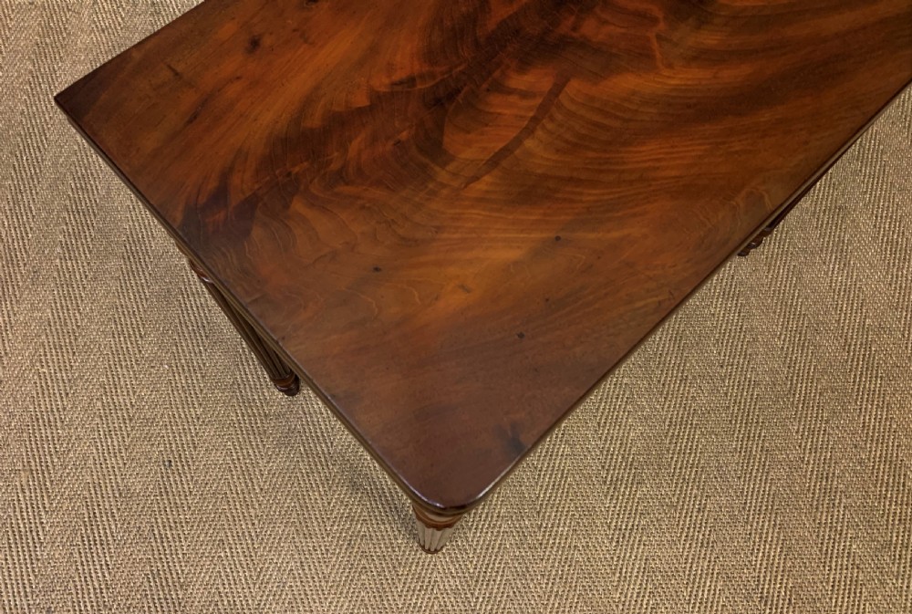Pair of 19th Century Flame Mahogany Card Tables View XXVI
