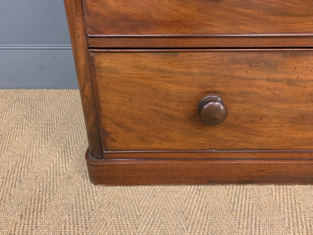 Tall Victorian Mahogany Chest of Drawers View VII