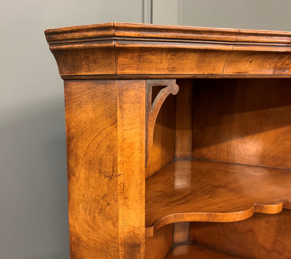 Burr Walnut Corner Cabinet View VII