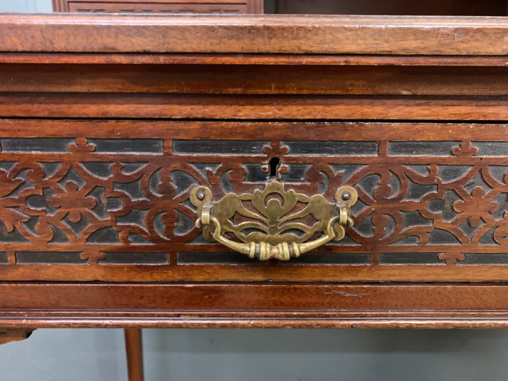 Mahogany Writing Desk by Maple & Co View XI