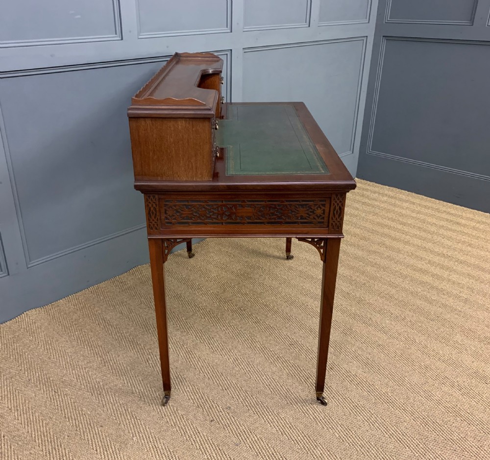 Mahogany Writing Desk by Maple & Co View XIV
