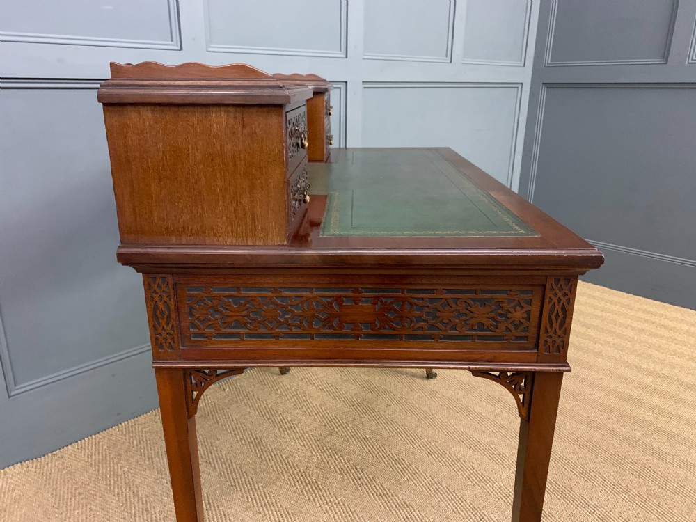 Mahogany Writing Desk by Maple & Co View XV