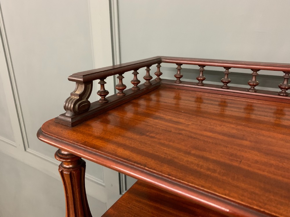 19th Century Mahogany Box Filing Cabinet View IX