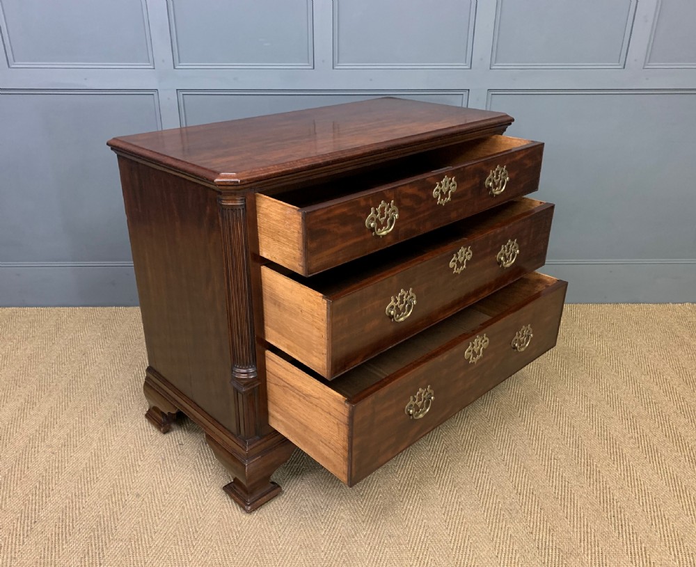 George III Mahogany Chest of Drawers View IV