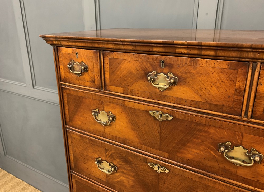 Burr Walnut Chest on Chest View VII