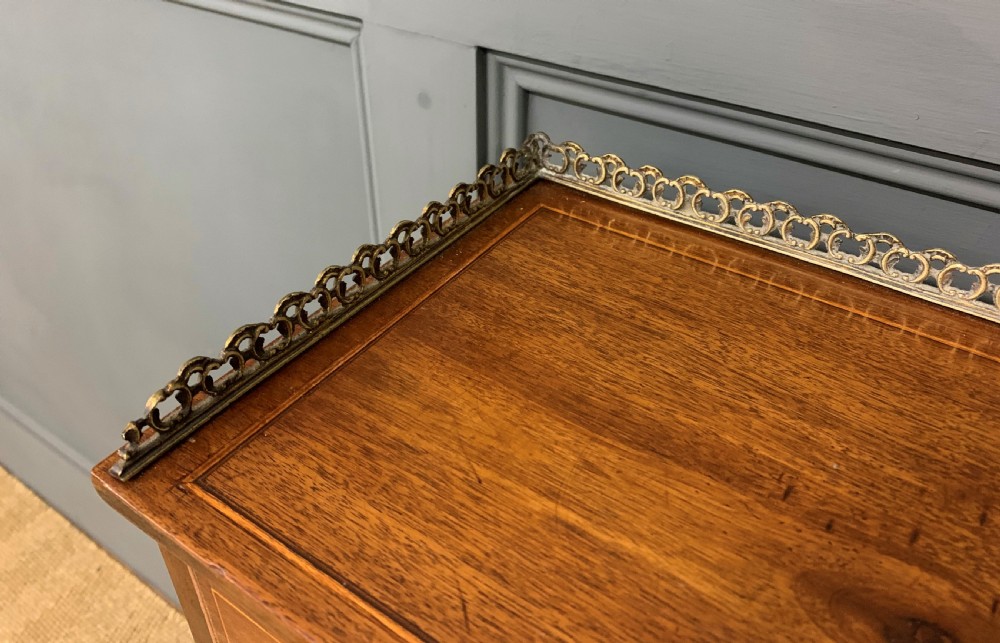 Edwardian Inlaid Mahogany Writing Desk View X