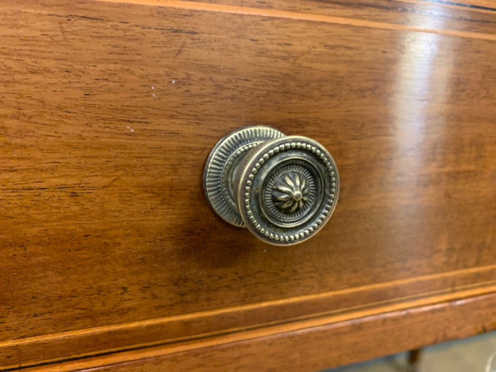 Edwardian Inlaid Mahogany Writing Desk View XVI