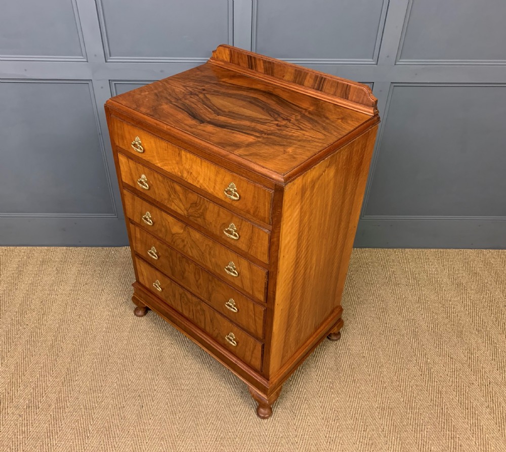 Burr Walnut Chest of Drawers View XII
