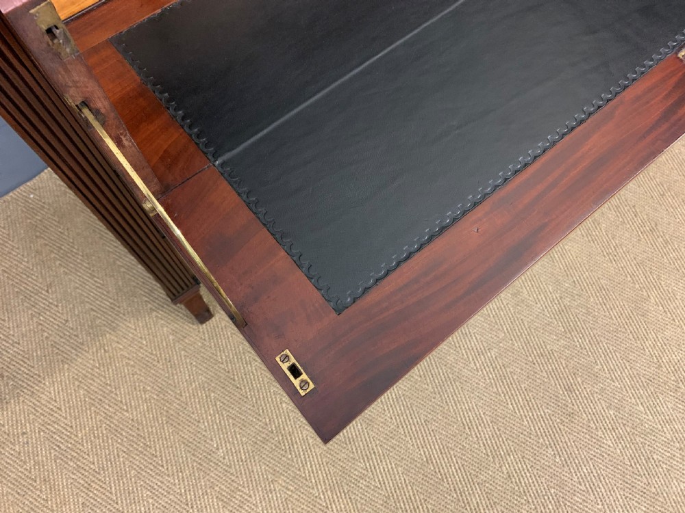 Georgian Mahogany Secretaire Chest of Drawers View XIV