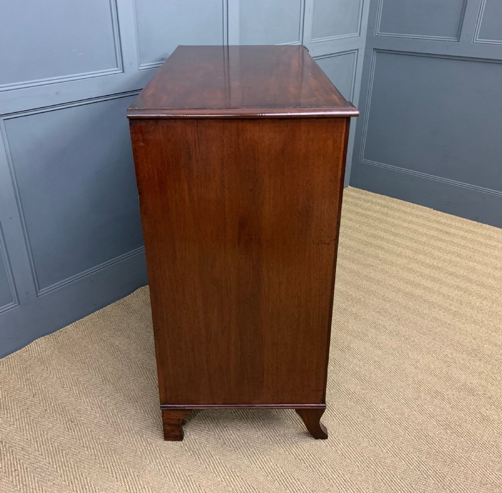 Georgian Mahogany Secretaire Chest of Drawers View XVII