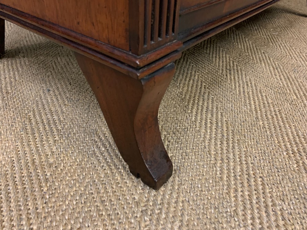 Georgian Mahogany Secretaire Chest of Drawers View XVIII
