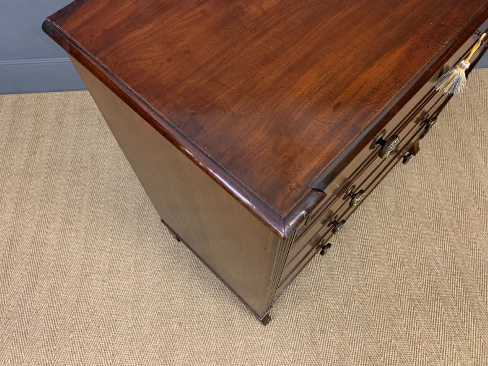 Georgian Mahogany Secretaire Chest of Drawers View XIX