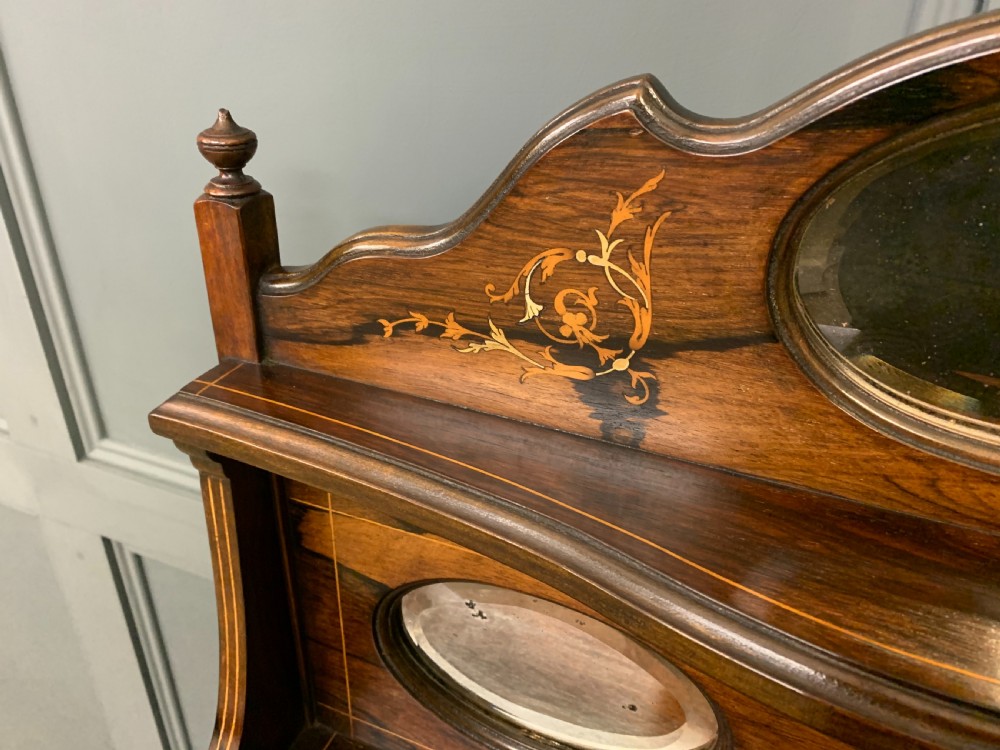 Inlaid Rosewood Bureau De Dame View IX