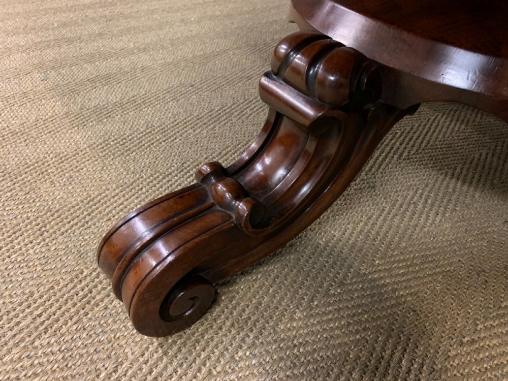 Flame Mahogany Segmented Top Centre Table View X