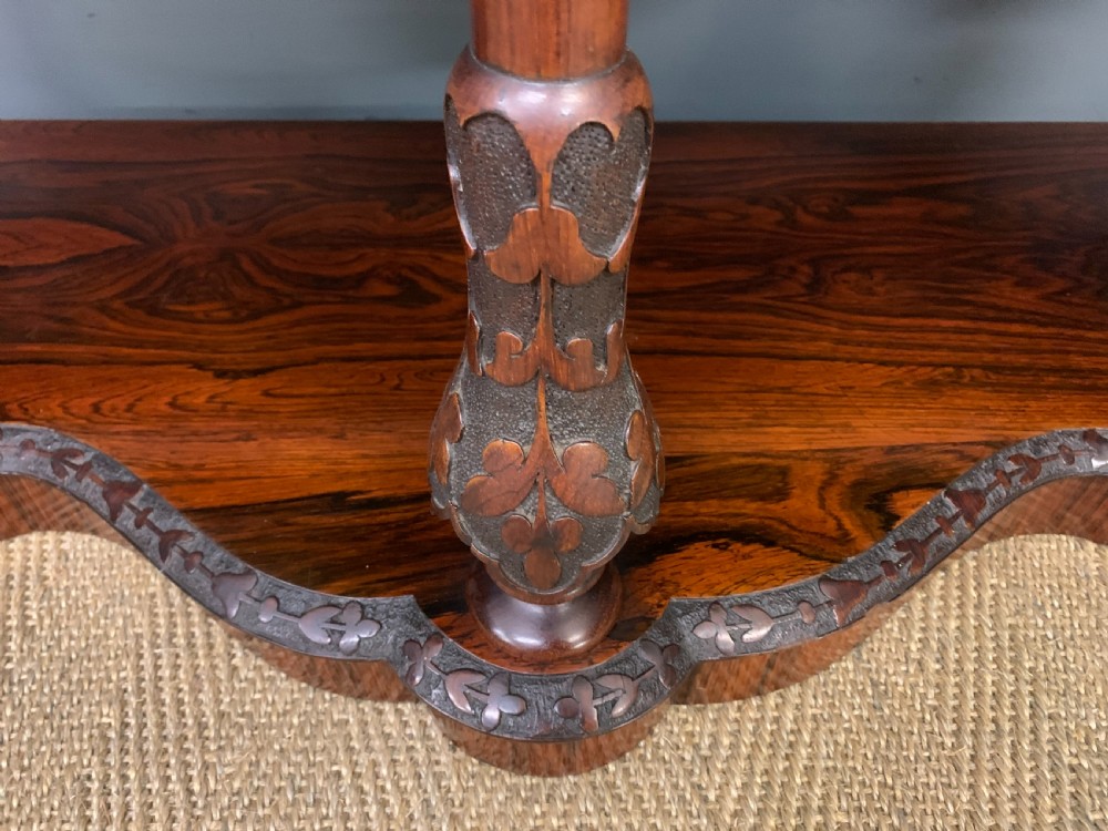 Victorian Rosewood 3 Tier Buffet View IV