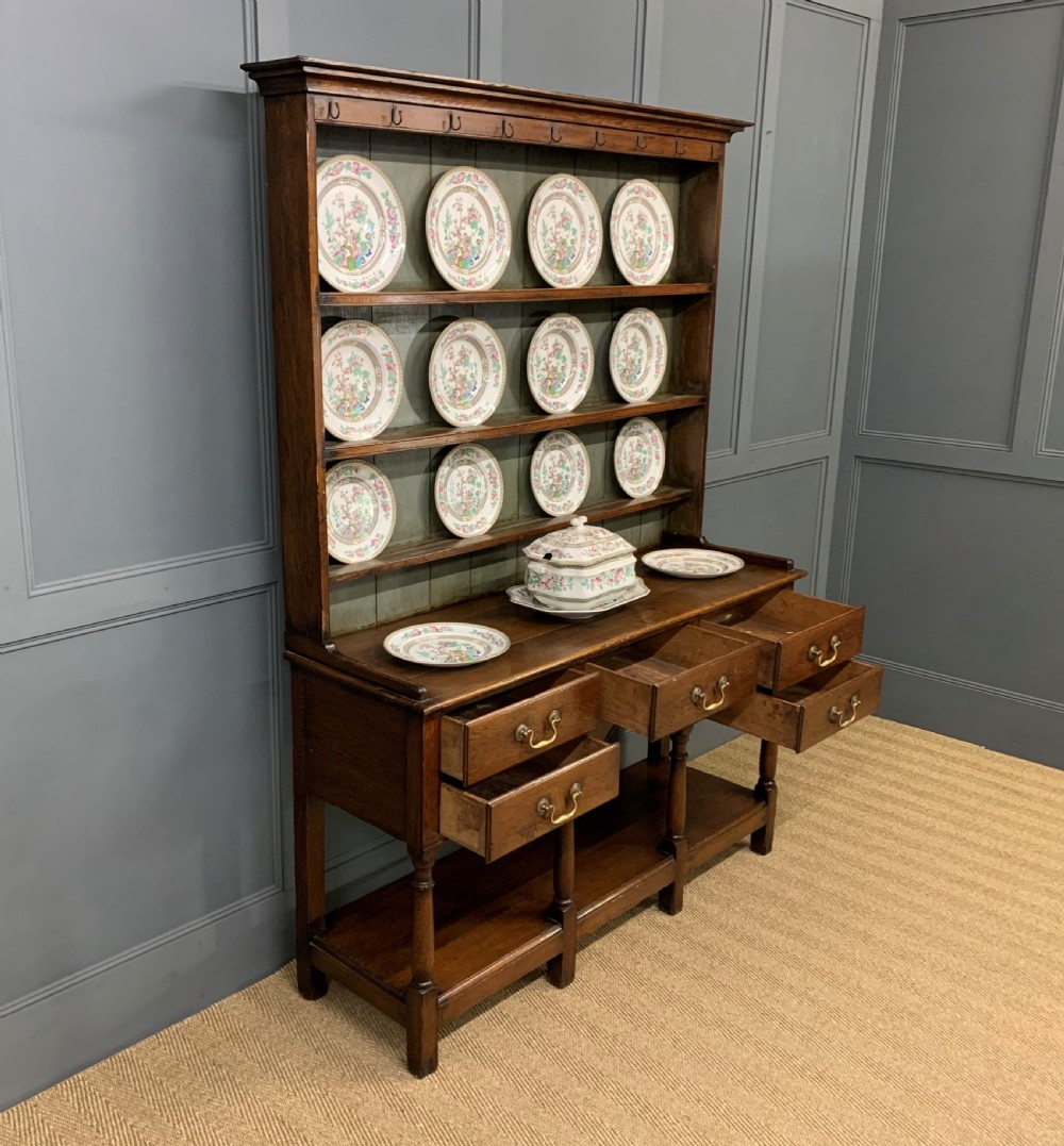 Georgian Oak Dresser View V
