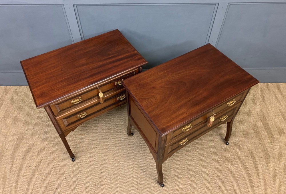 Pair of Mahogany Chests of Drawers View IV