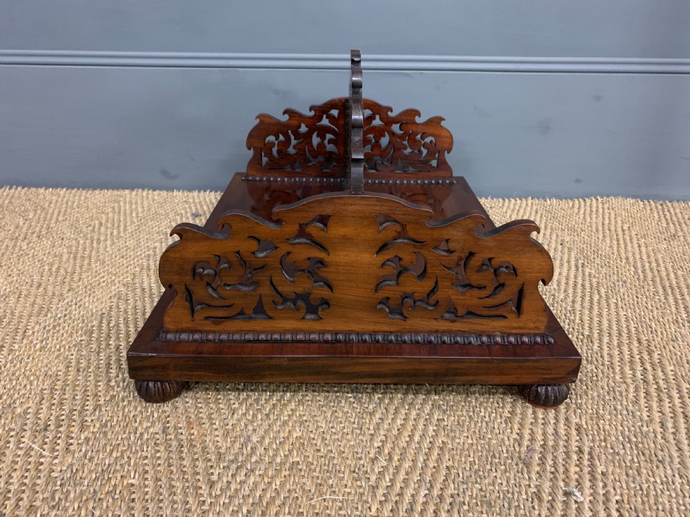 Regency Period Rosewood Book Carrier View IV