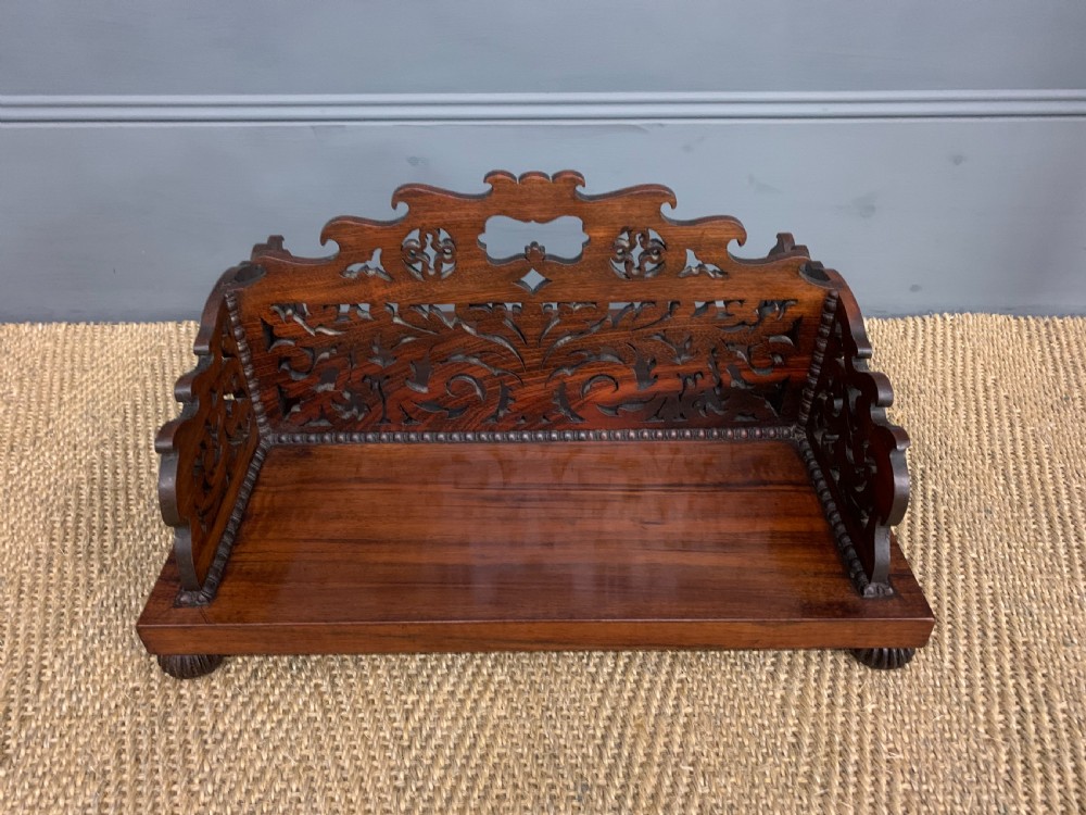 Regency Period Rosewood Book Carrier View VI