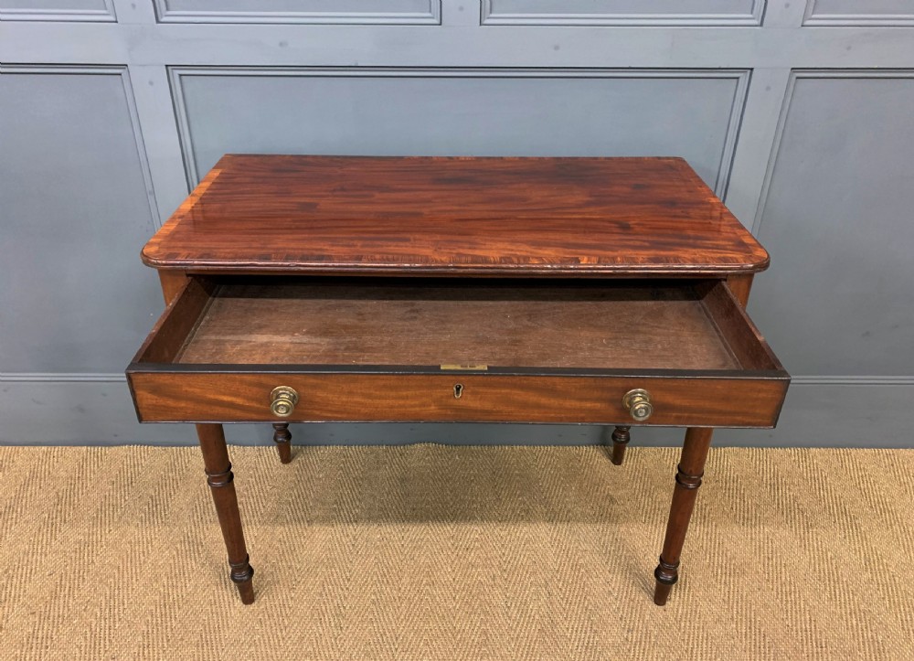 Georgian Mahogany Side Table View VII