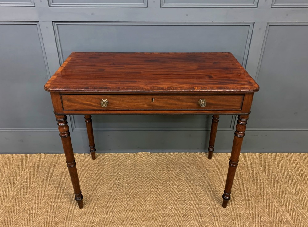 Georgian Mahogany Side Table View VIII