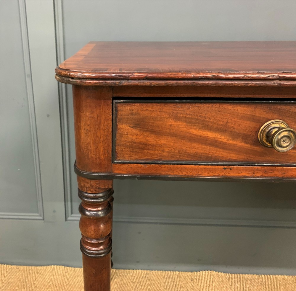 Georgian Mahogany Side Table View IX