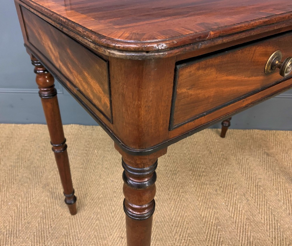 Georgian Mahogany Side Table View XI