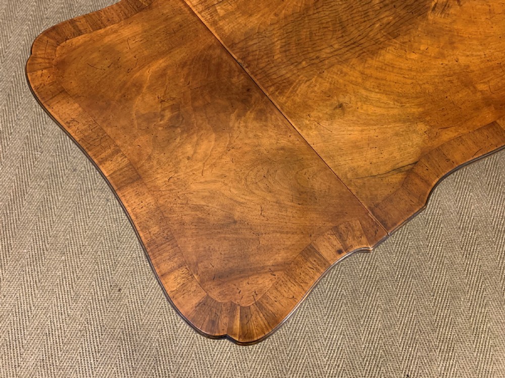 Burr Walnut Sofa Table View XIV