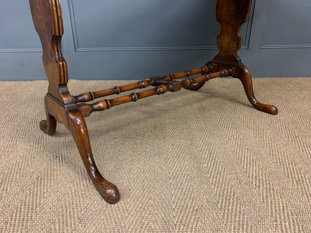 Burr Walnut Sofa Table View XXII