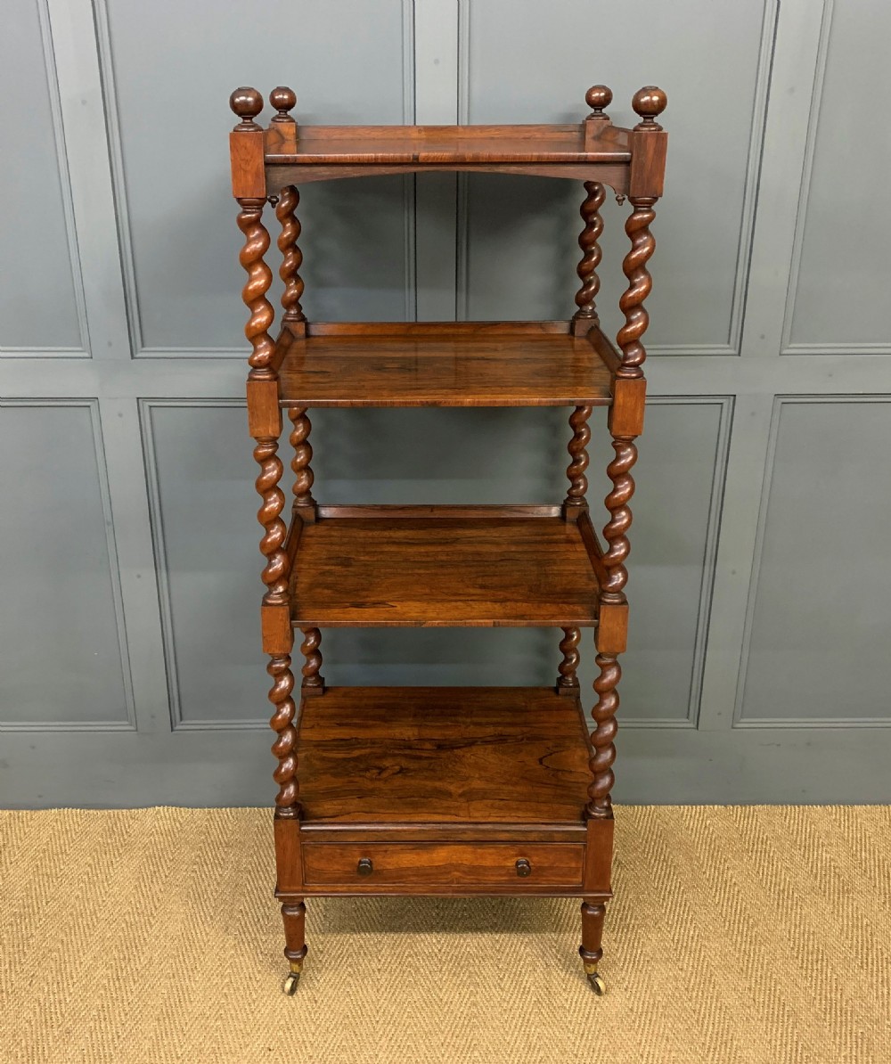 Victorian Rosewood Whatnot View II