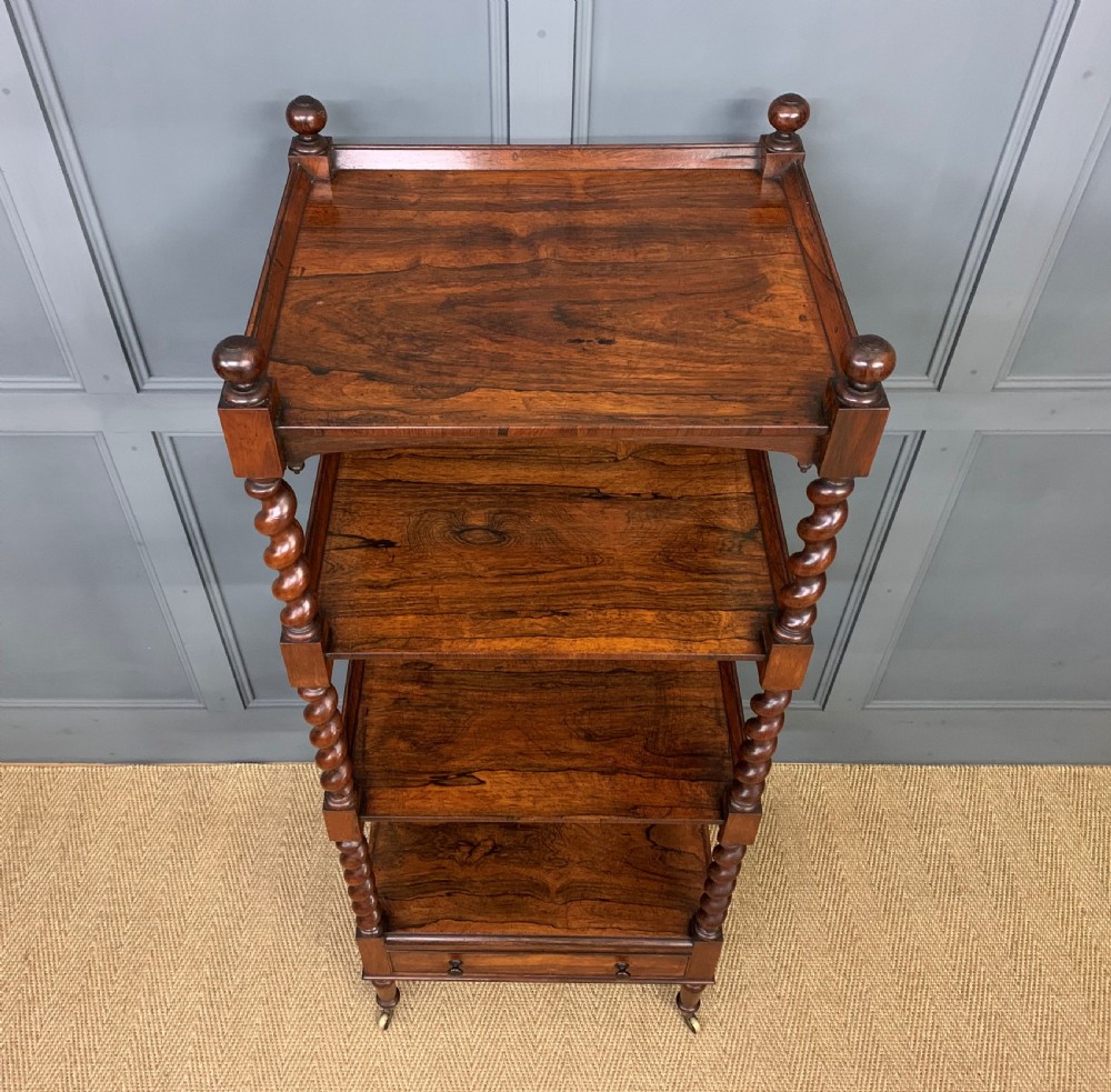 Victorian Rosewood Whatnot View III