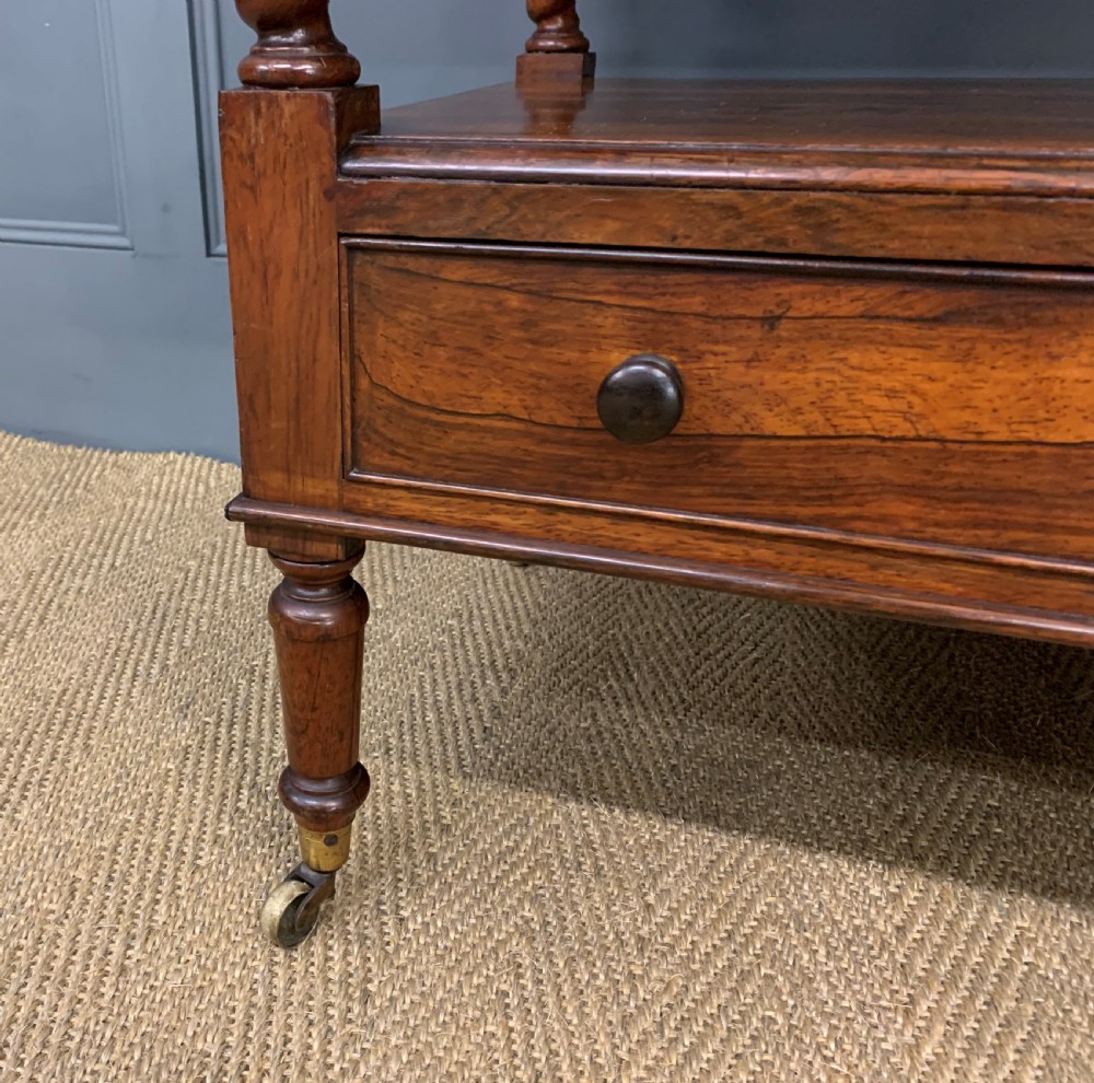 Victorian Rosewood Whatnot View VII