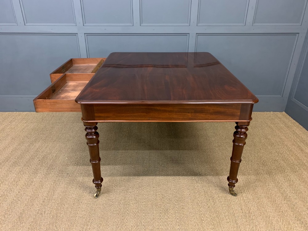 Victorian Mahogany Partners Writing Table View V