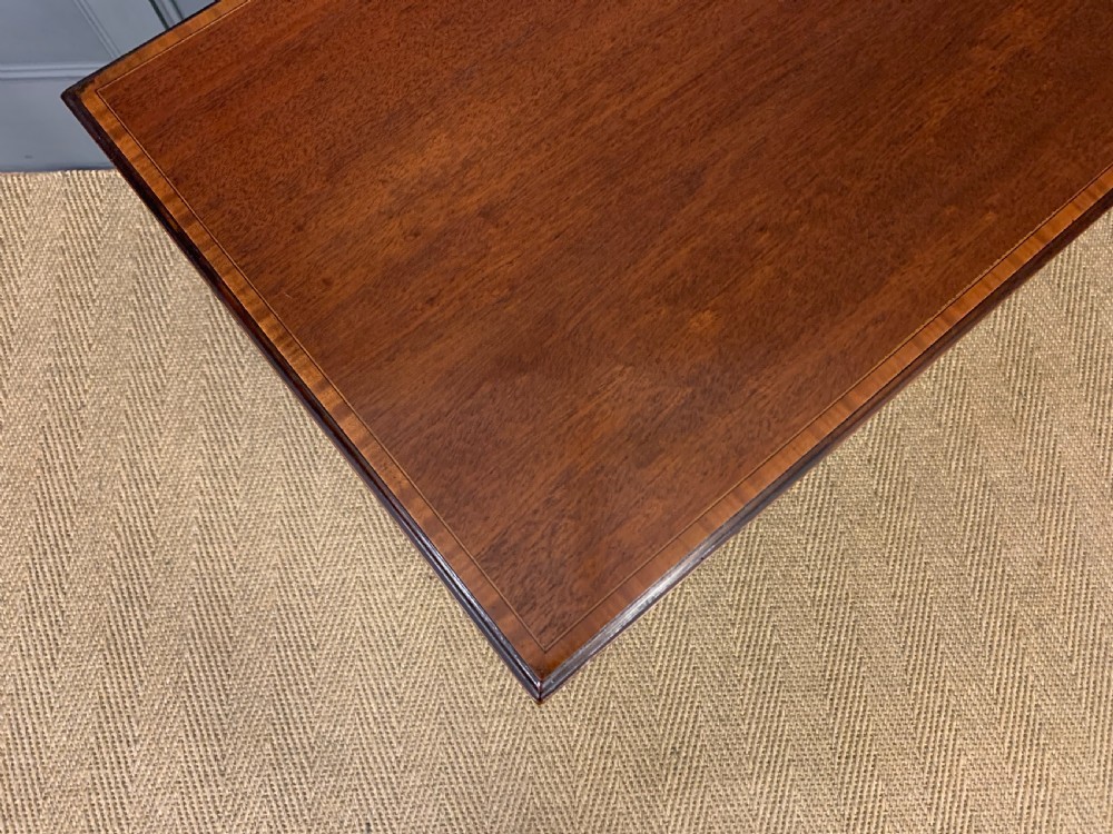 Edwardian Inlaid Mahogany Card Table View XII
