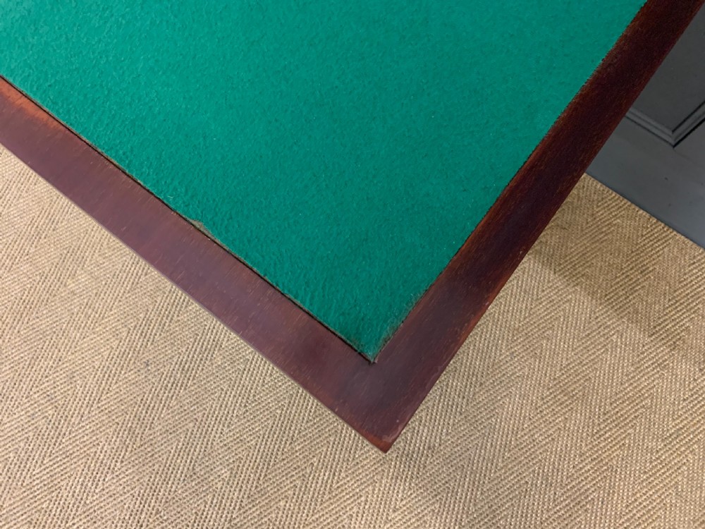 Edwardian Inlaid Mahogany Card Table View XIX