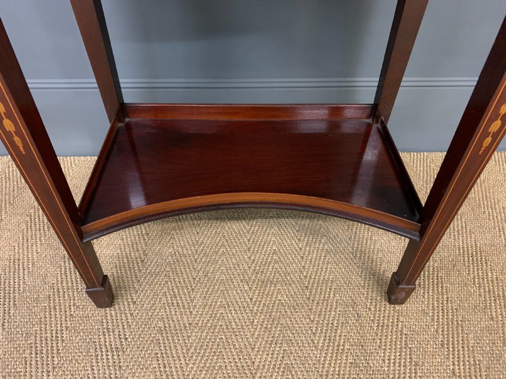 Edwardian Inlaid Mahogany Display Cabinet View X