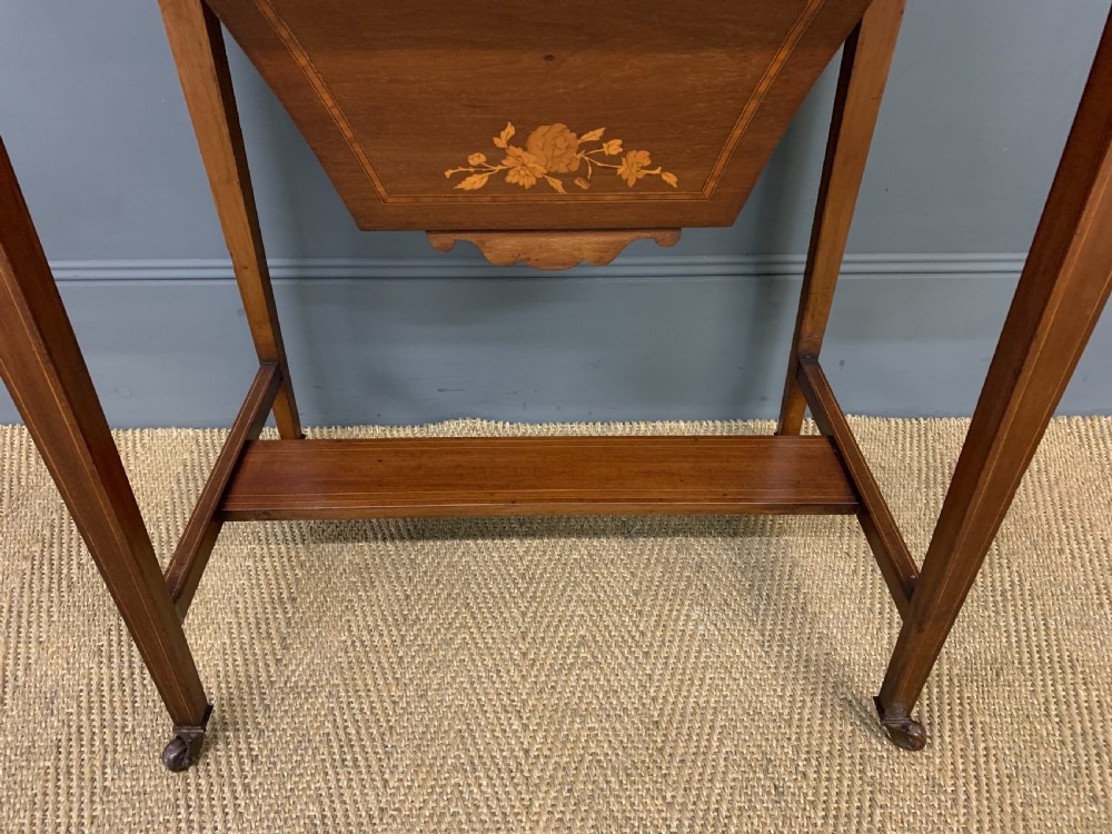 Edwardian Inlaid Mahogany Bonheur Du Jour View X