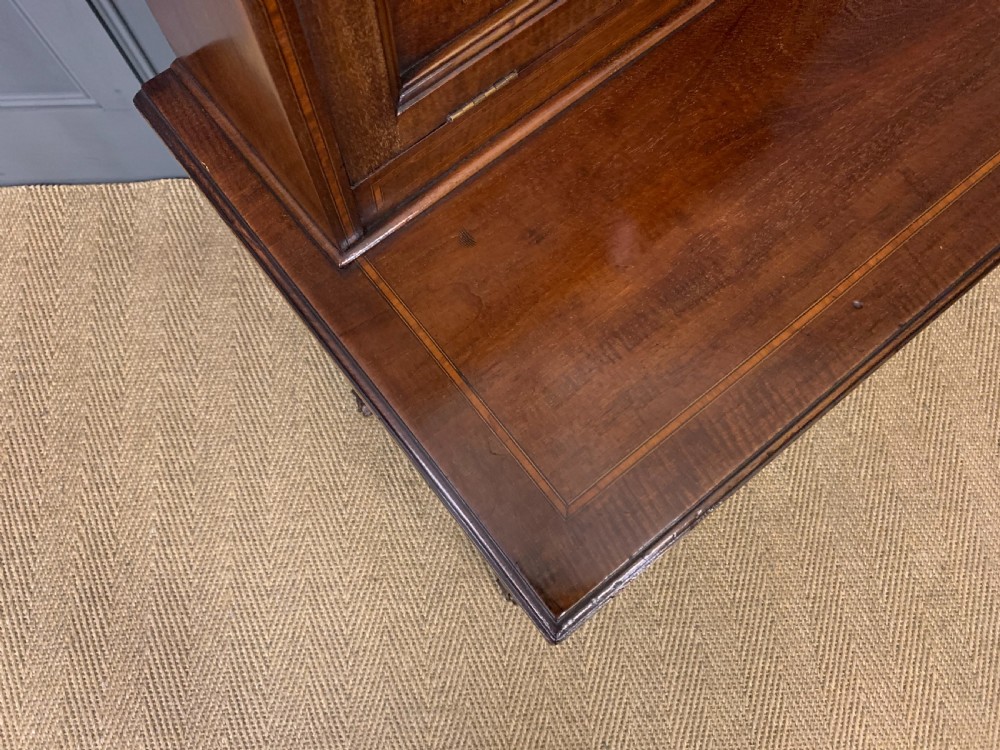 Edwardian Inlaid Mahogany Bonheur Du Jour View XIV