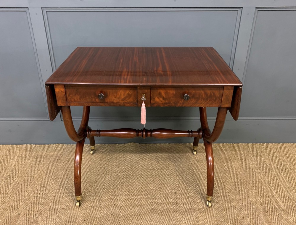 19th Century Mahogany Sofa Table