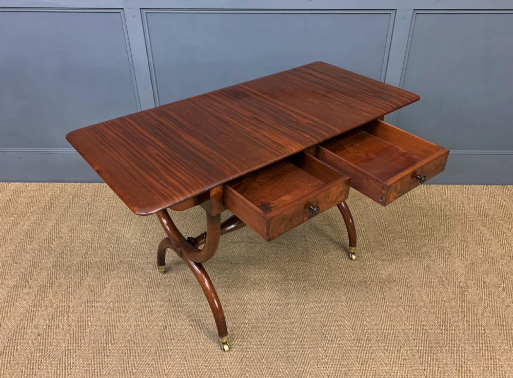 19th Century Mahogany Sofa Table View IV