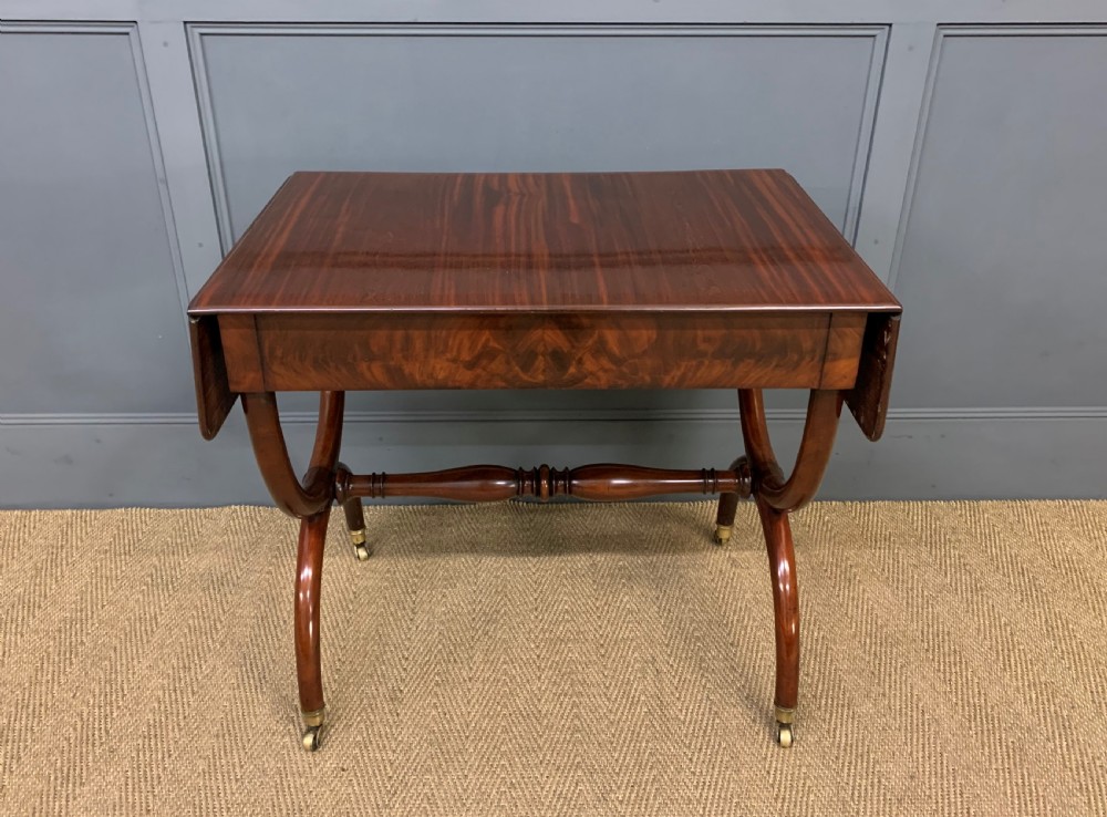 19th Century Mahogany Sofa Table View V
