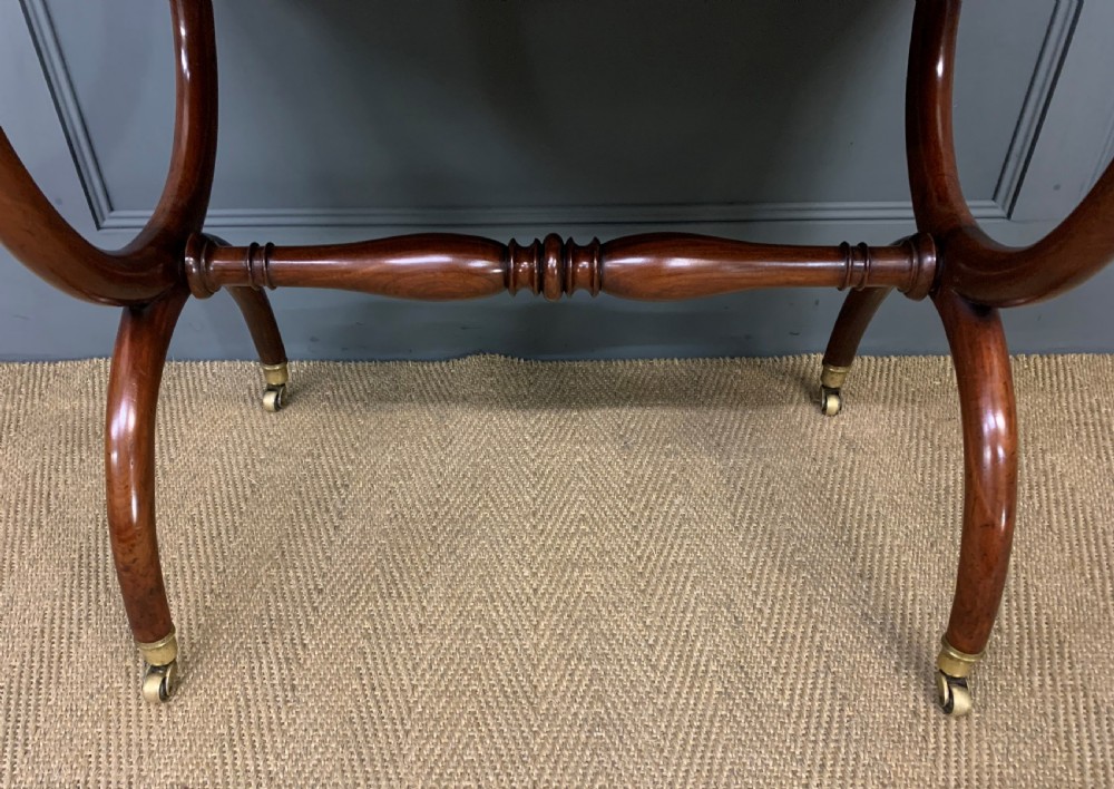 19th Century Mahogany Sofa Table View IX