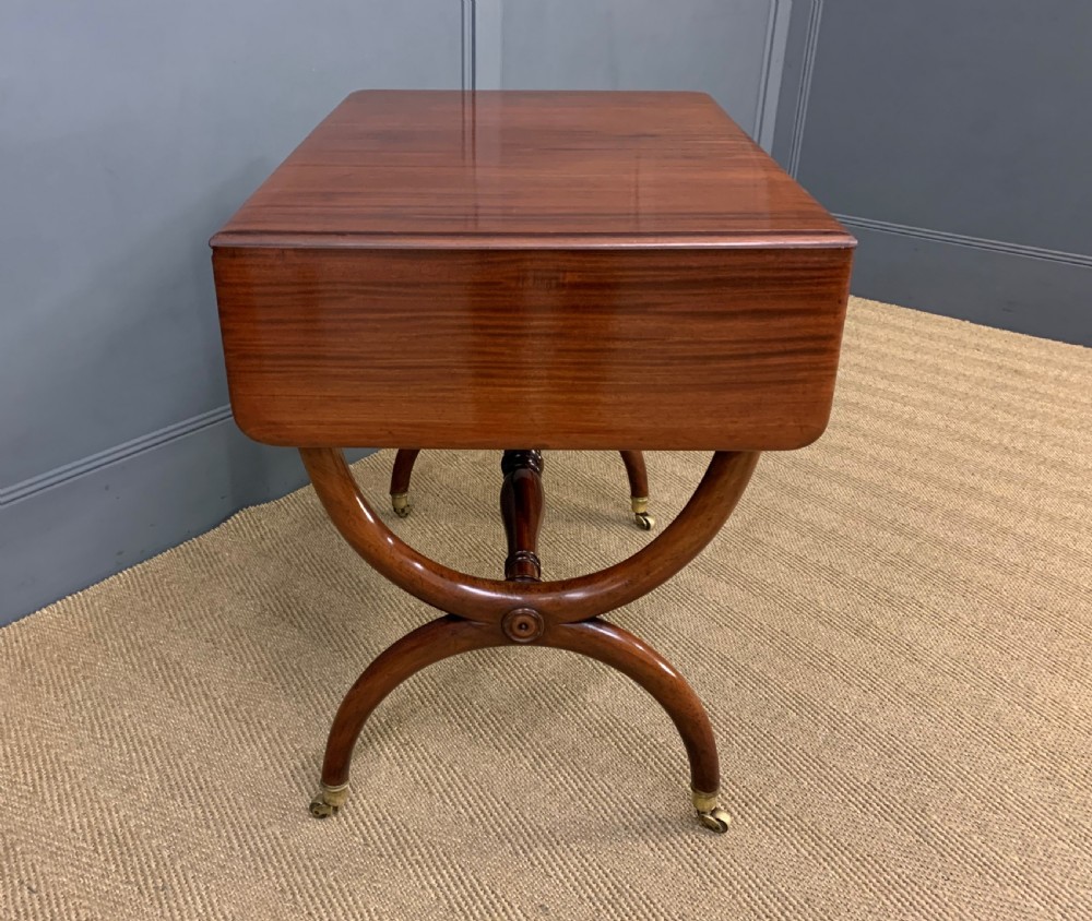 19th Century Mahogany Sofa Table View XIX