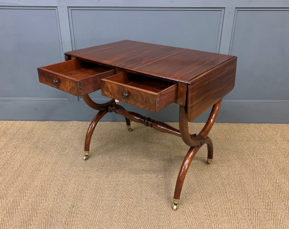 19th Century Mahogany Sofa Table View XXI