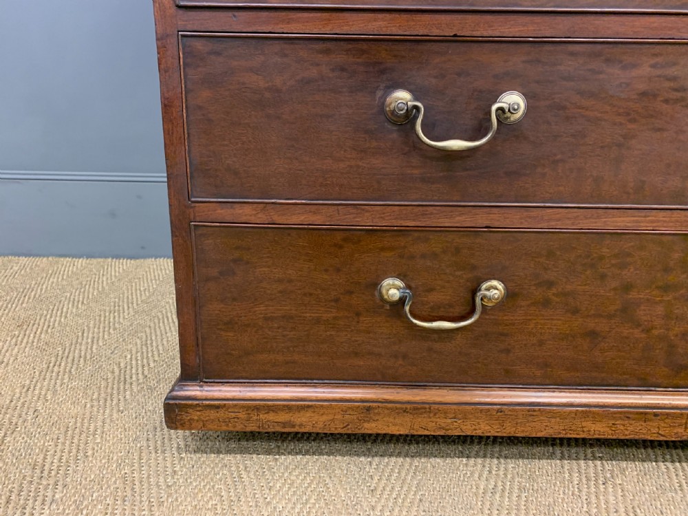 Georgian Mahogany Double Sided Tambour Roll Top Desk View X