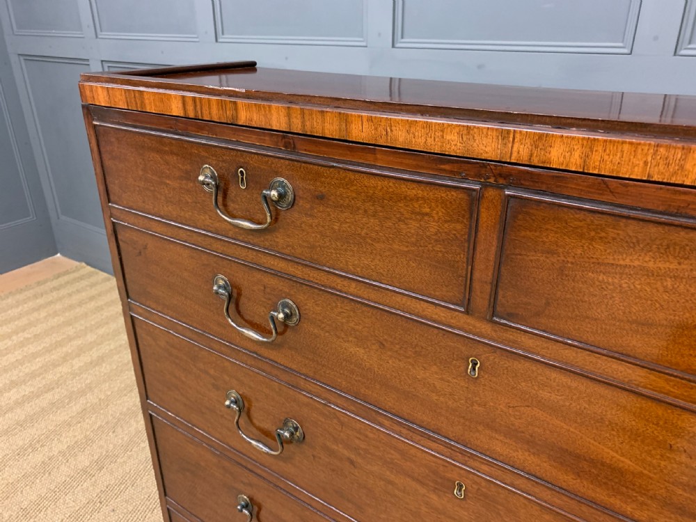 Georgian Mahogany Double Sided Tambour Roll Top Desk View XXV