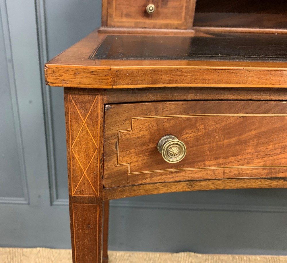 Edwardian Inlaid Mahogany Writing Desk View XIV
