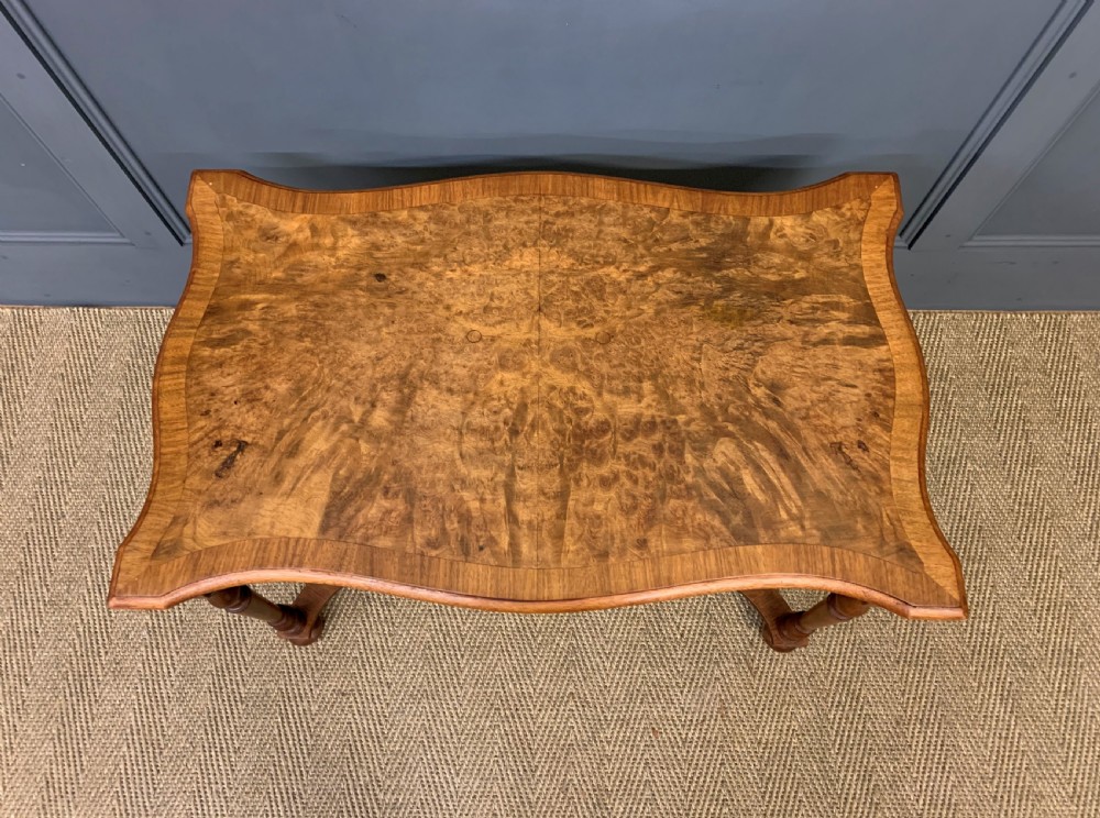 Burr Walnut Coffee Table View II